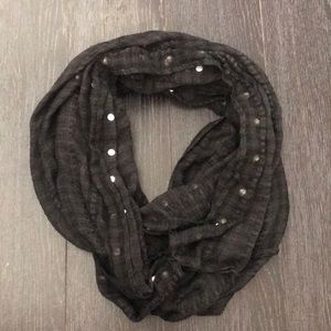 Gray Infinity scarf